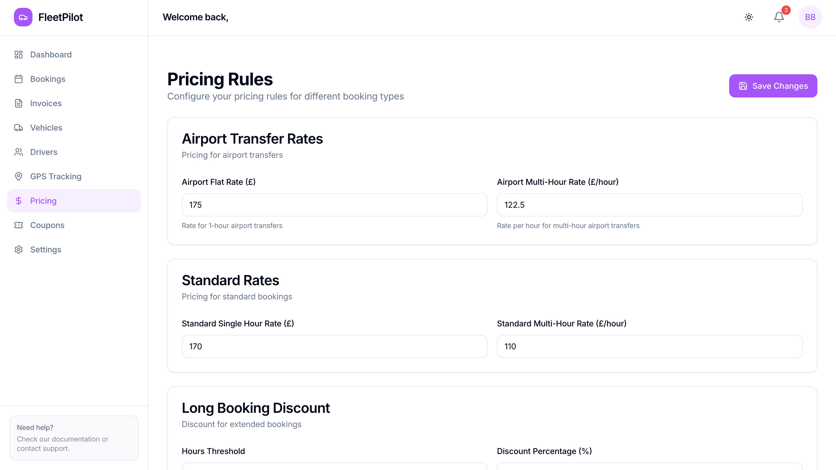 Dynamic Pricing